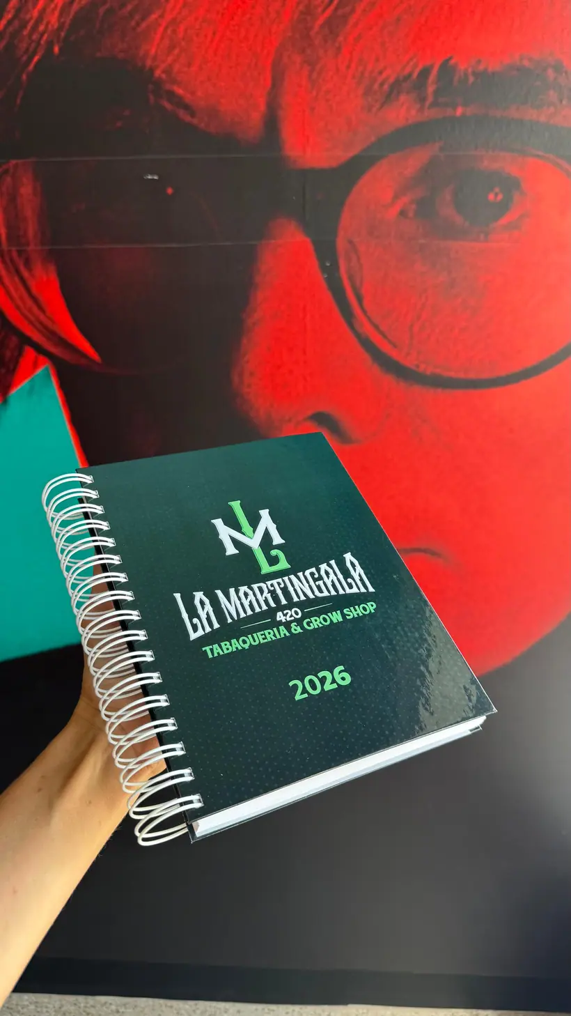 La Martingala — Agenda institucional 2026. Trabajo realizado por Zengráfica en San Lorenzo, Santa Fe.