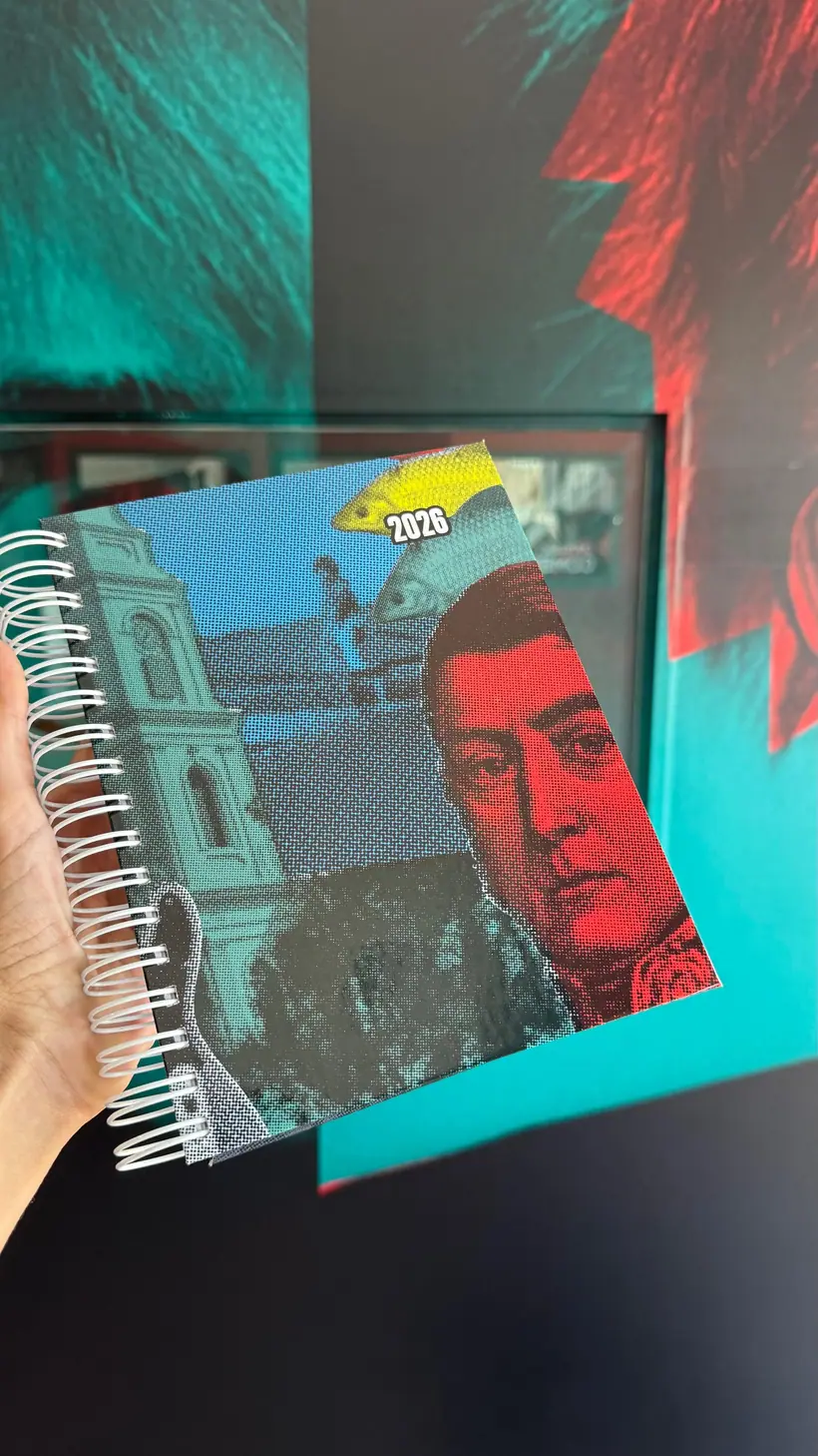 Cuaderno institucional — Anillado con tapa impresa. Trabajo realizado por Zengráfica en San Lorenzo, Santa Fe.